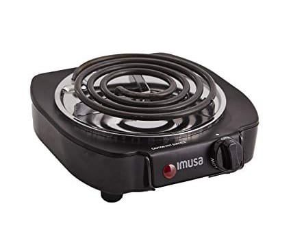 Single burner hot plate