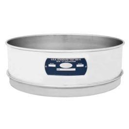 Stainless Frame - Stainless Mesh Sieves 8